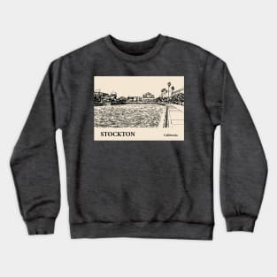 Stockton - California Crewneck Sweatshirt